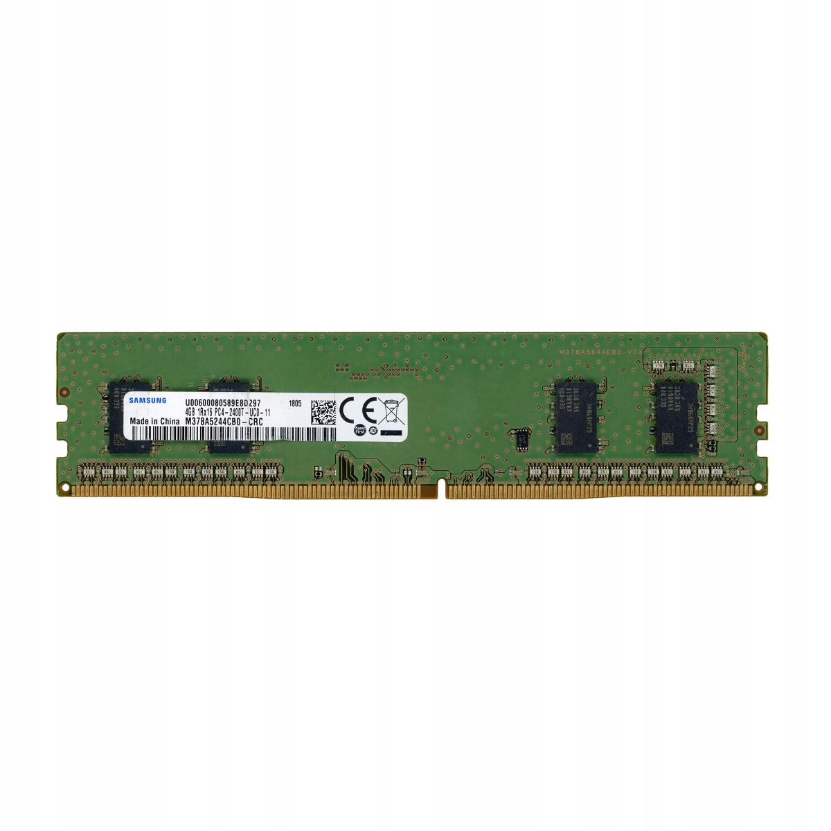 Rychlá paměť Ram Pro Pc 4GB DDR4 2400Mhz Samsung M378A5244CB0-CRC