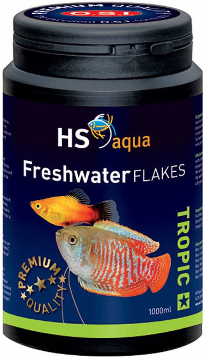 Levně Hs Aqua O.s.i. Freshwater Flakes 1000 ml