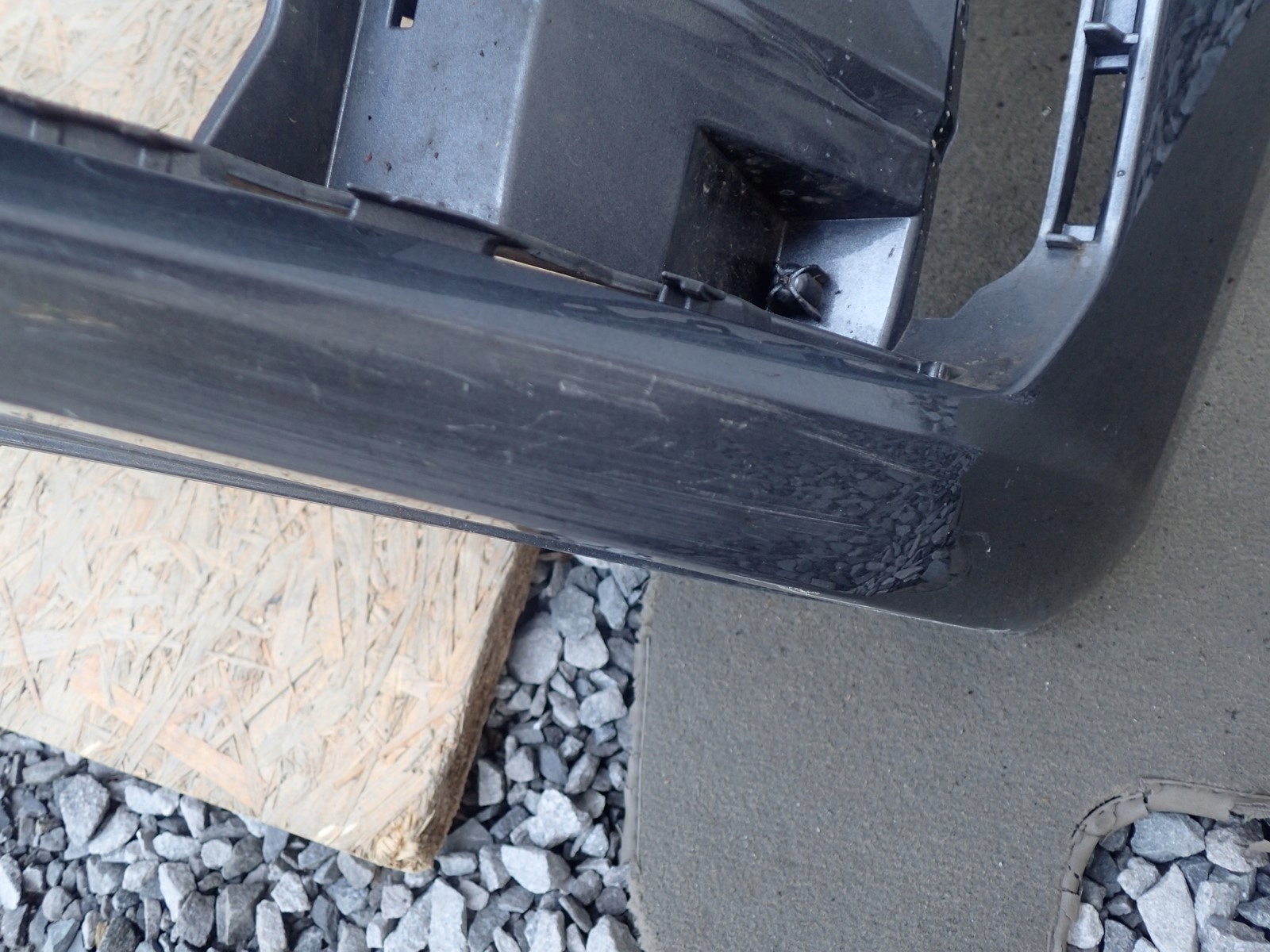 bumper front front AUDI A4 B9 8W S LINE LIFT