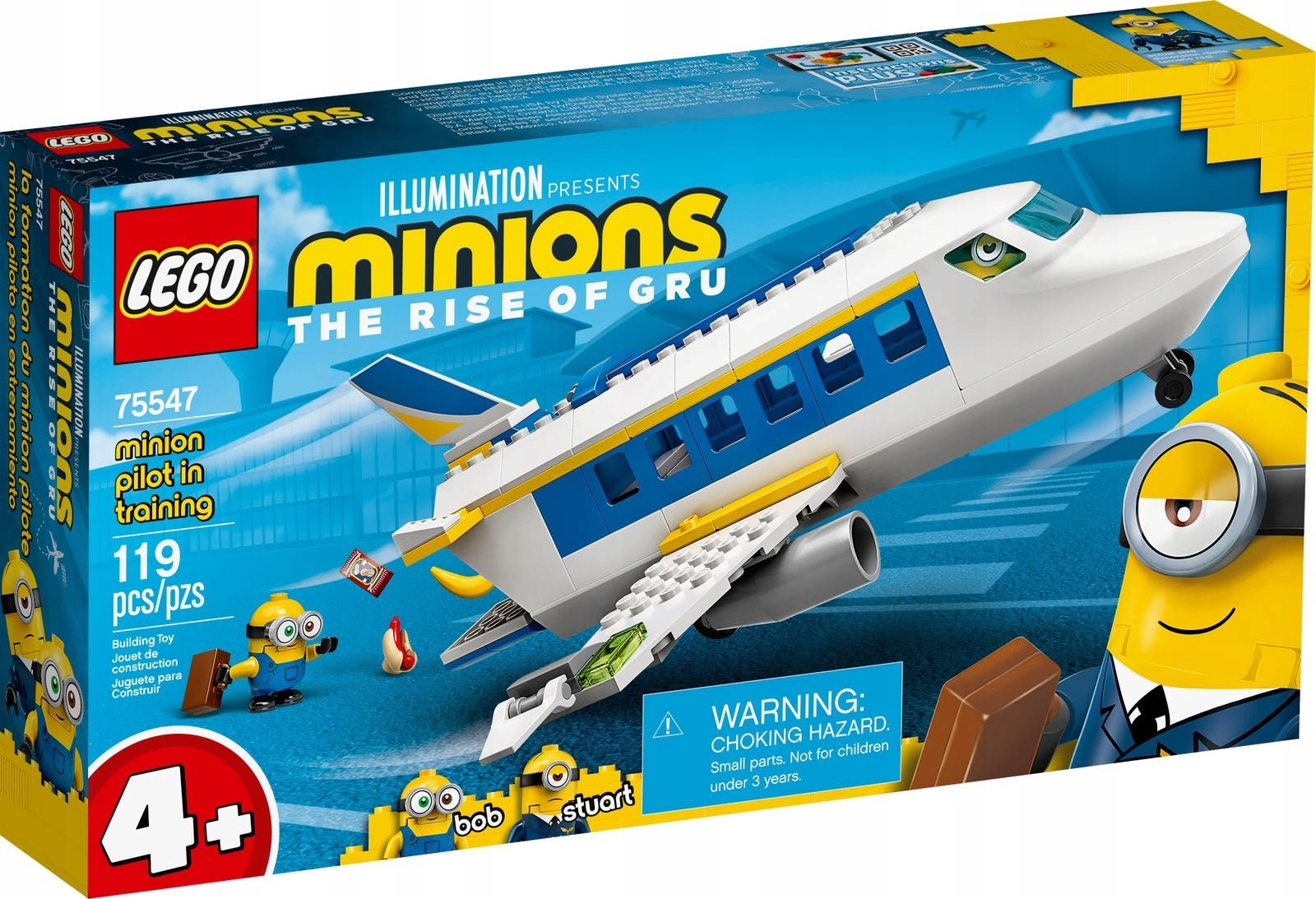 KLOCKI LEGO MINIONS 75547 NAUKA PILOTAŻU MINIONKA Marka LEGO