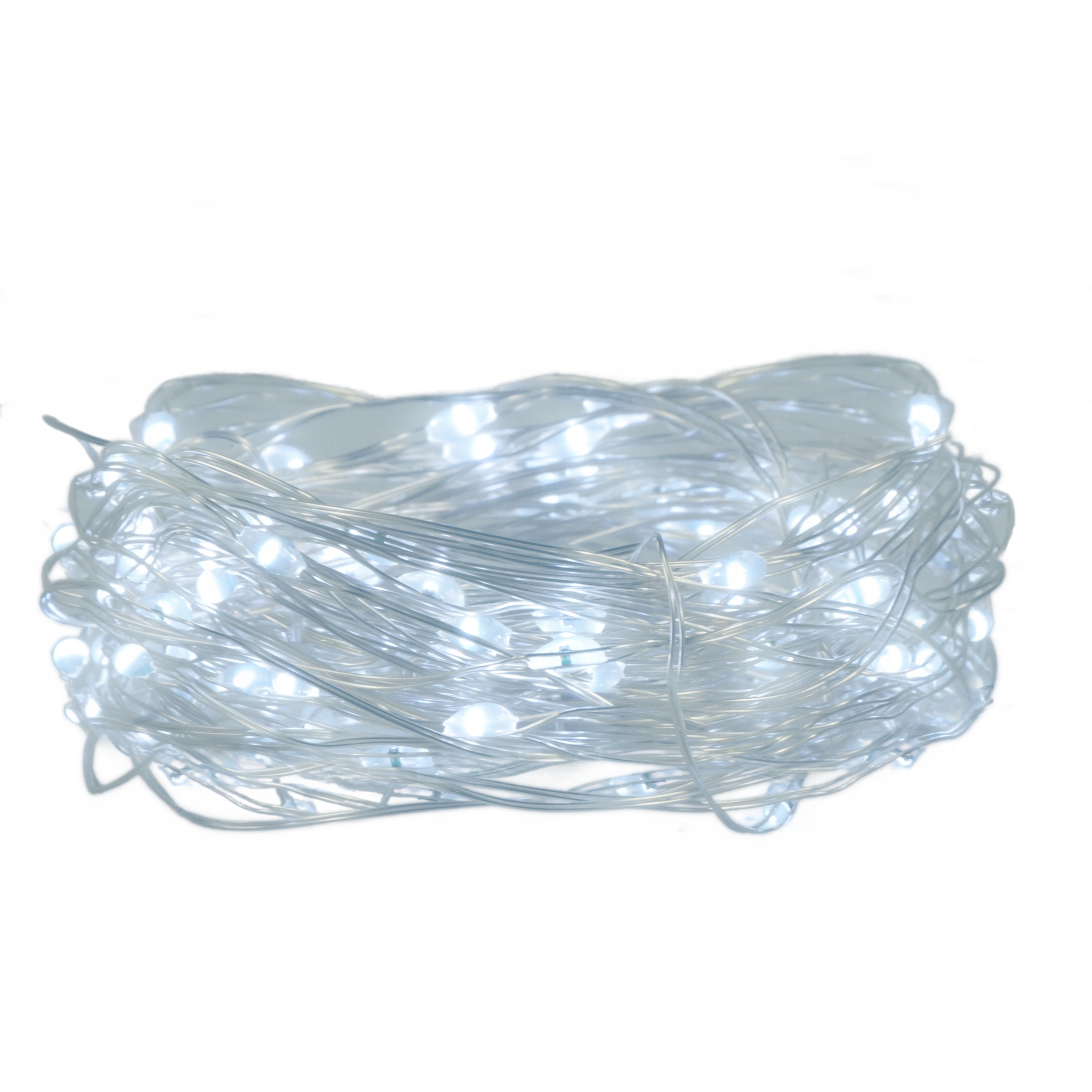 

Świąteczne lampki Led drucik 30 diod białe zimne