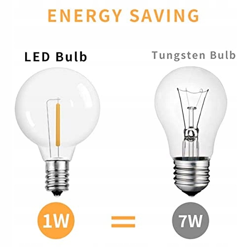 Suwin Girlanda Lampki Na Ogród Taras 60 LED 36.5M — miniatura 5