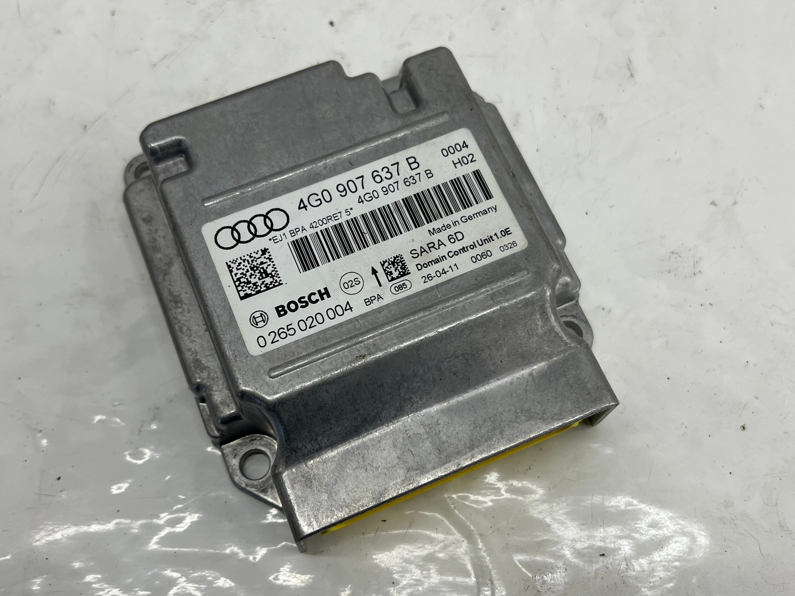 AUDI A6 C7 A7 module control unit PRZYSPIESZENIA 4G0907637B