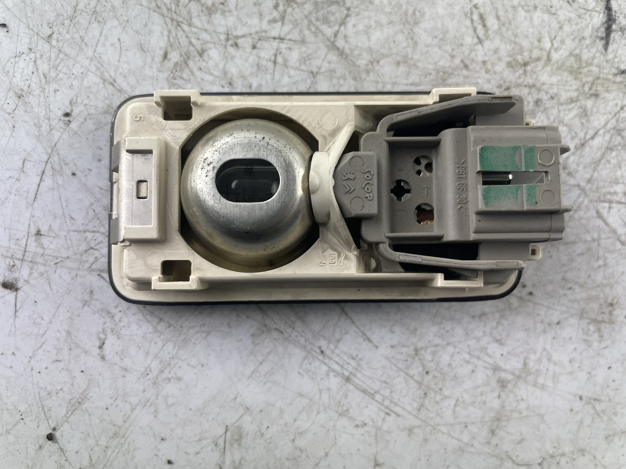 light lighting cabs 6362K9 Peugeot 206 SW original