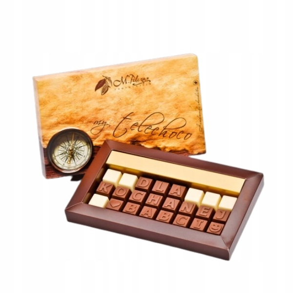 Levně Čokoládky Telechoco pro milovanou babičku, dárek ke Dni babiček