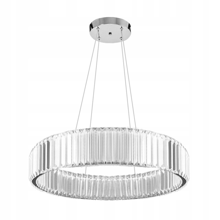 Stropní Svítidlo Glamour Ring Chromová