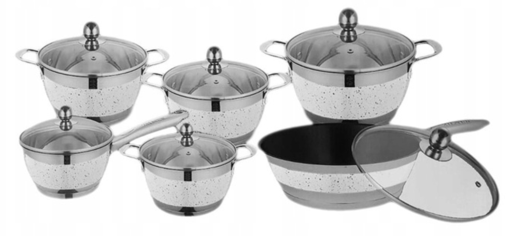 Súprava Hrncov Hoffner Elegance 12 Dielov