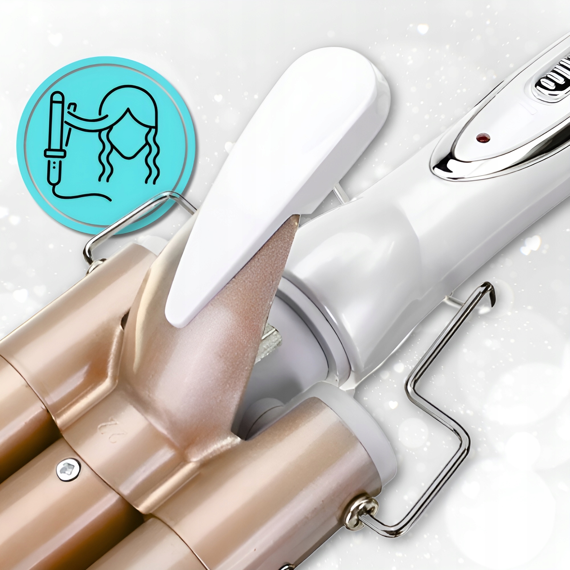 HAJSÜTŐVAS KEMEI INVERTER KERÁMIA HAJSÜTŐVAS 45W TPC 170-220 °C Márka Kemei