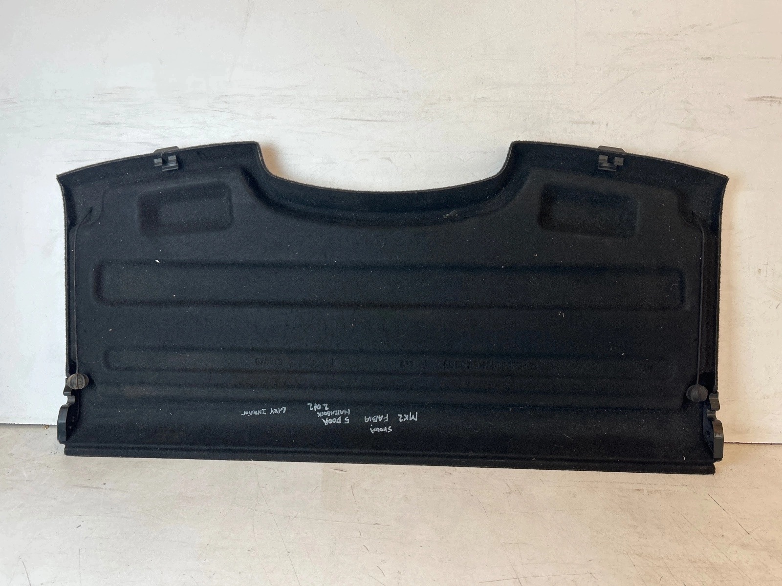 plato boot rear part Skoda Fabia II Lift 5D