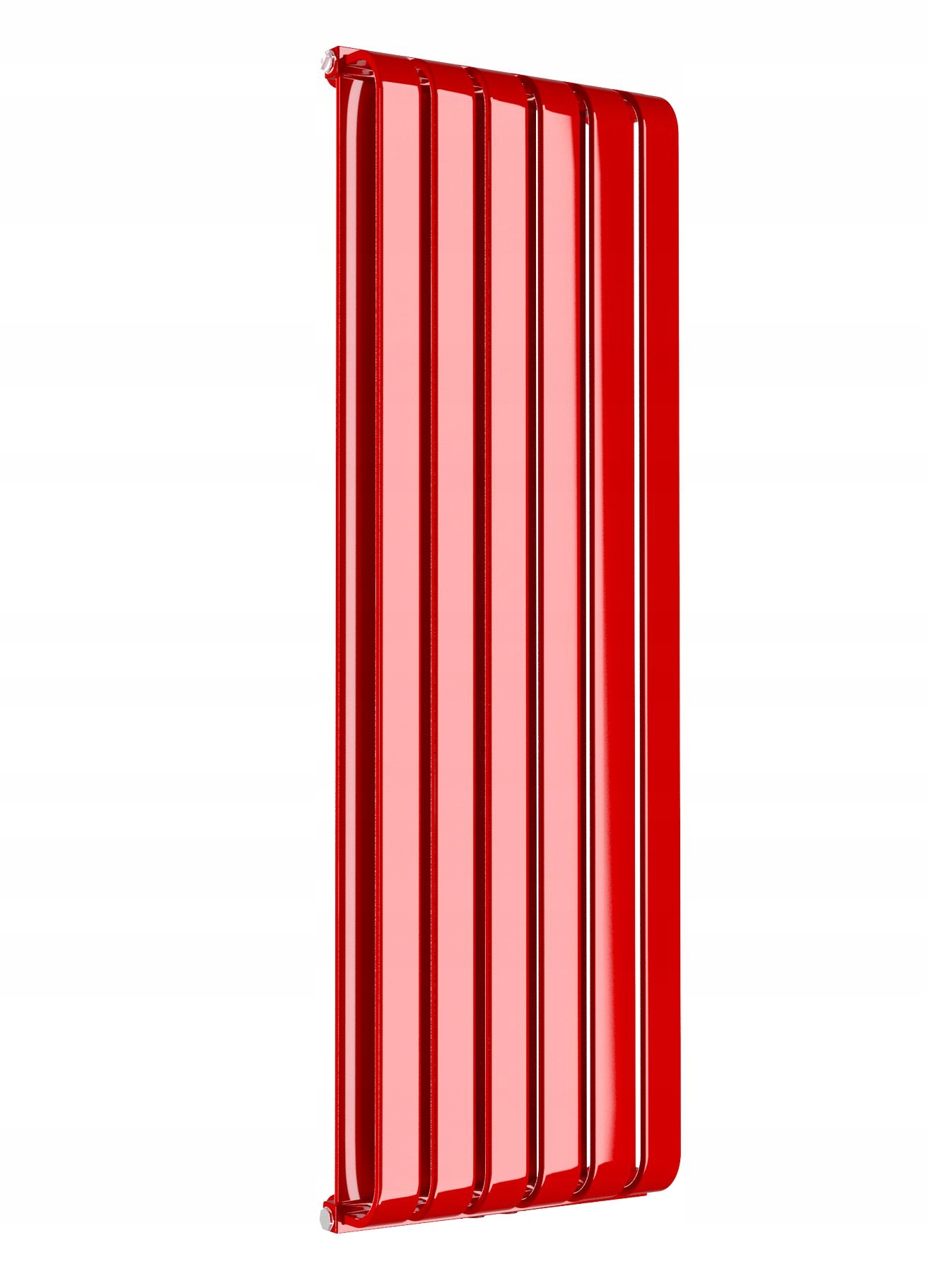 Vertikálny dekoratívny radiátor Male 140x395 červený