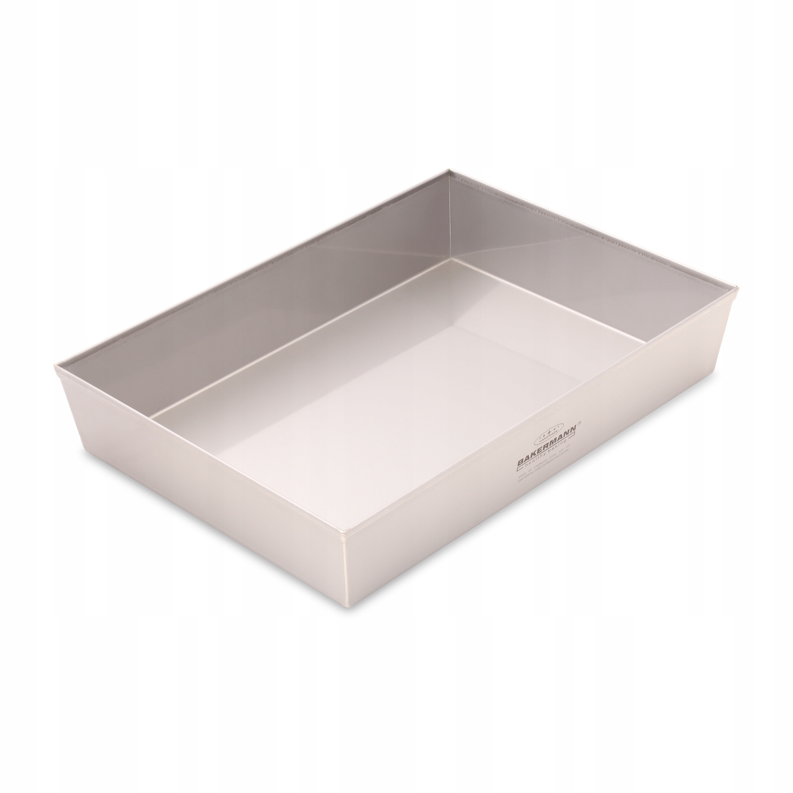 Forma na pečenie chleba a koláčov nerezová 35x25x6,5 Aisi 304