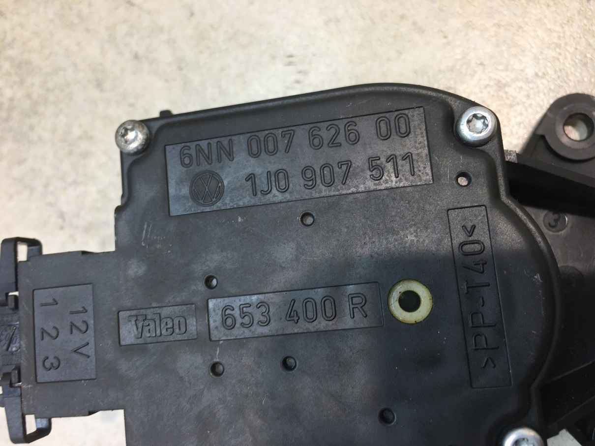 Micro moteur Bloc de chauffage complet VW LUPO 1J0907511