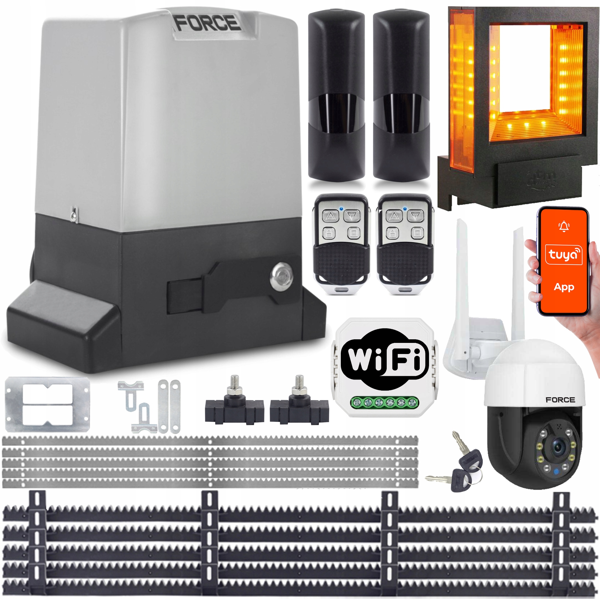 FORCE 760 DRIVE 2xПУЛЬТ ДИСТАНЦІЙНОГО КЕРУВАННЯ XLED WIFI КАМЕРА 5x STRIP