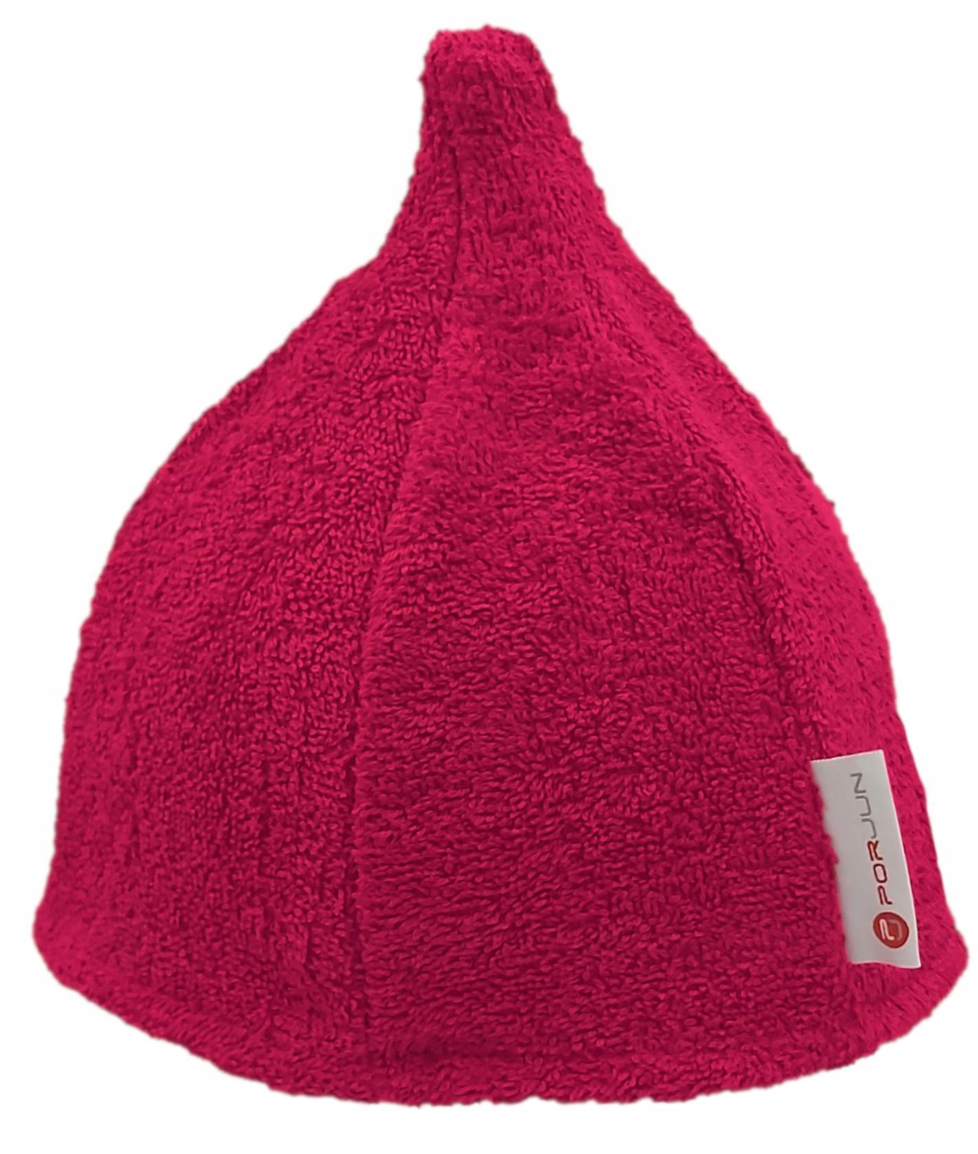 

Czapka Frotte Do Sauny Ochronna Różowa
