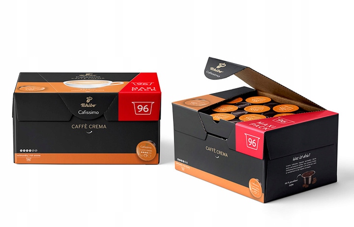 Kapsułki Tchibo Crema Rich Aroma 96 x2