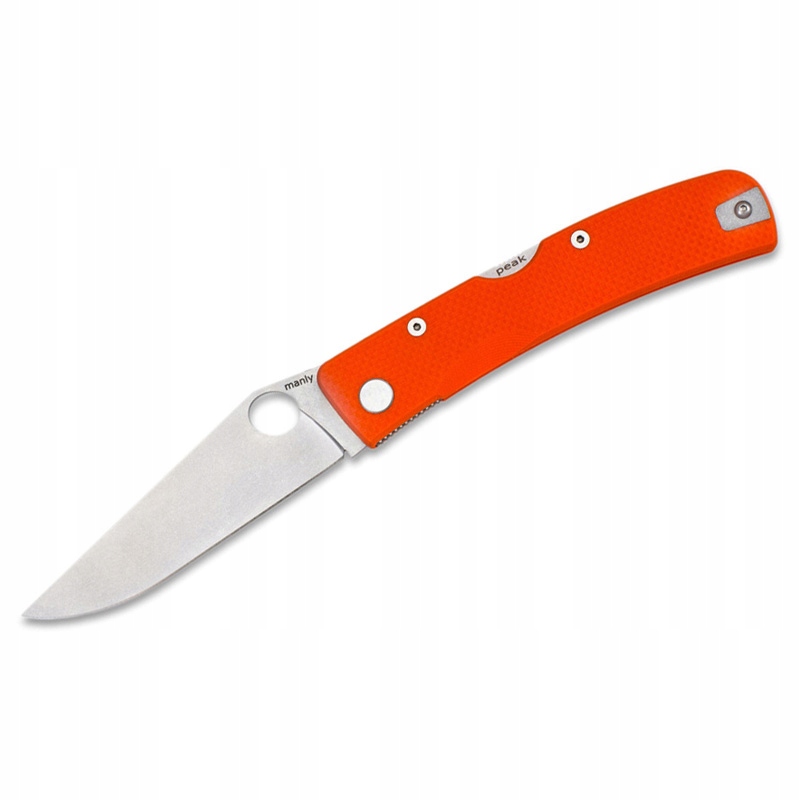 Nůž Manly Peak Orange One Hand D2 59-61 Hrc
