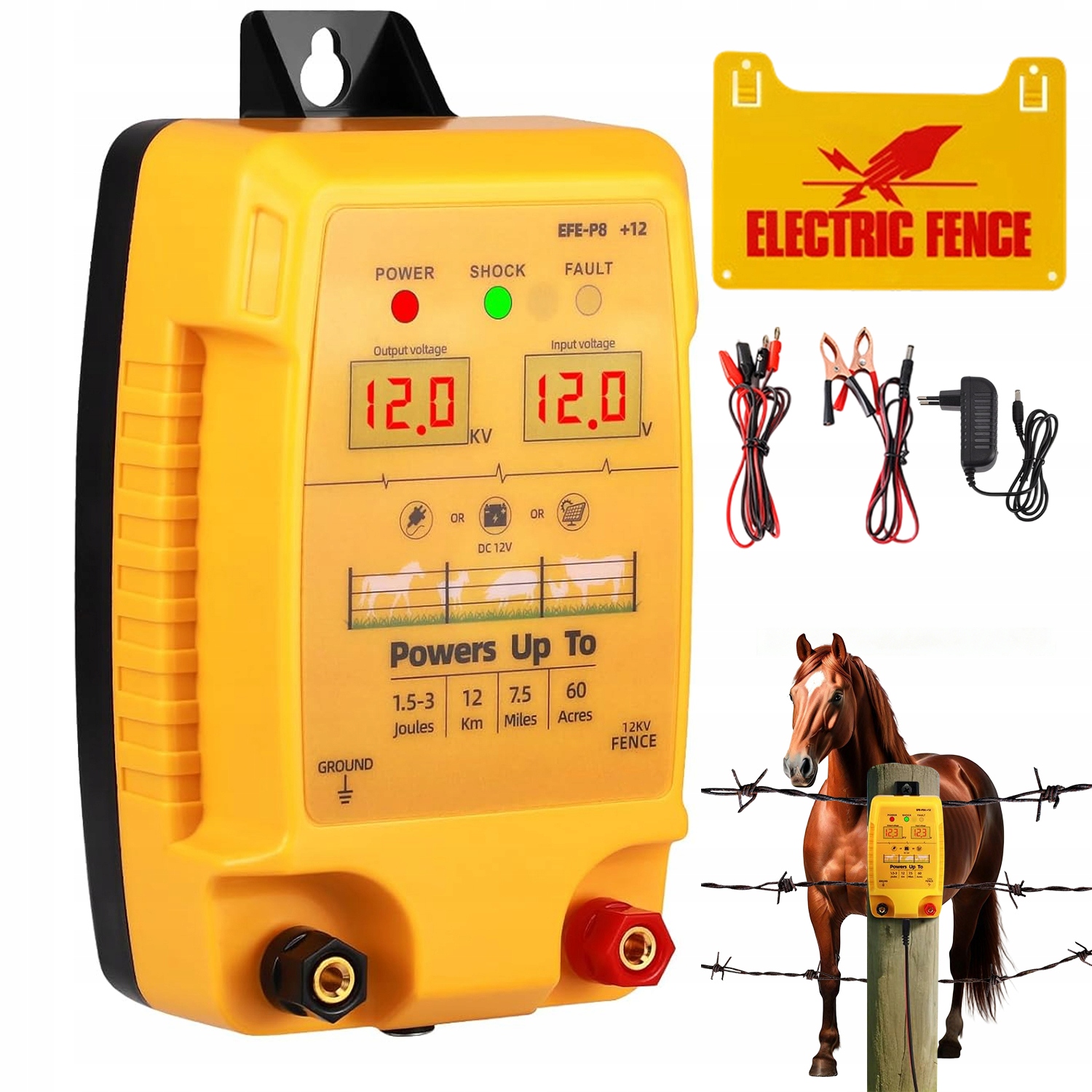Elektrický Pastuchový Elektrický Oplocení Pro Zvířata
