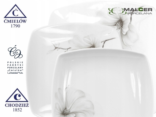 G463 CUKIERNICA 300 AKCENT MAGNOLIA PORCELANA PFP Linia MAGNOLIA AKCENT