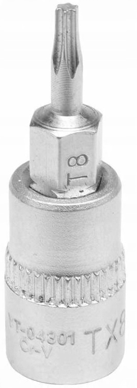 

Yato Klucz Trzpieniowy Torx 1/4'' T8 L37mm