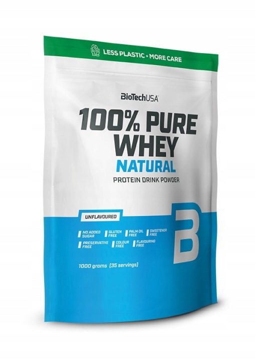 BioTech USA 100% Pure Whey 1000g PURE BIAŁKO WPC WPI