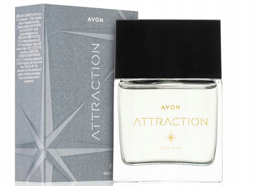 ATTRACTION 30 ml WODA TOALETOWA DLA NIEGO AVON