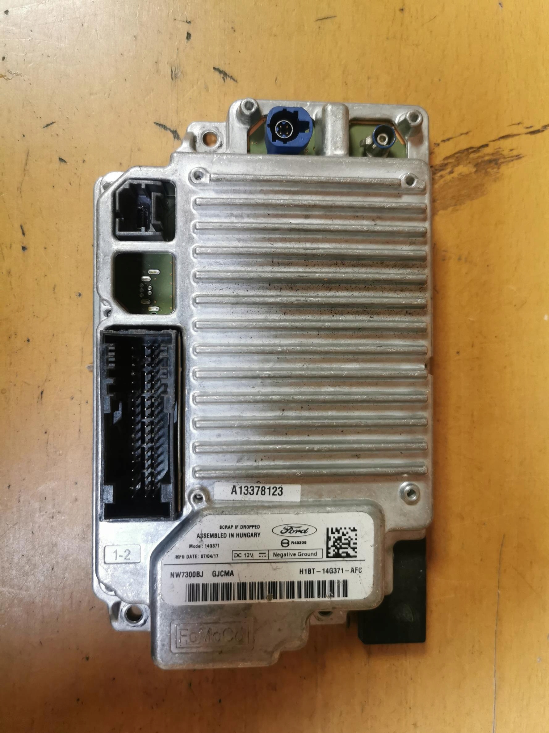 module navigation devices FORD FIESTA MK8 H1BT-14G371-AFC