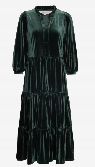 Part Two Viggasa šaty zelené dlouhé vel. M