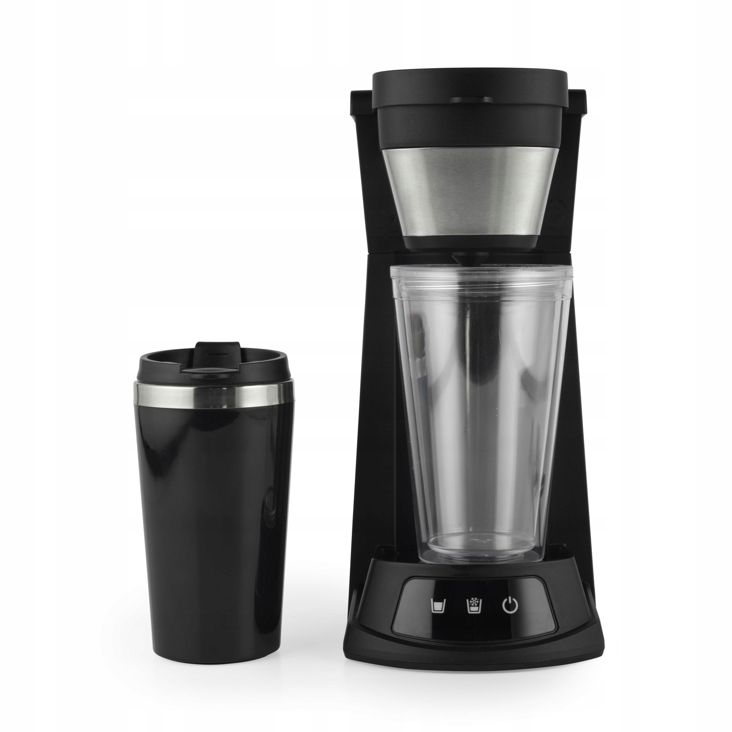 PETRA 2W1 MASZYNA DO ZIMNEGO ESPRESSO 420ML KUBEK 440ML TUMBLER 700W — miniatura 3
