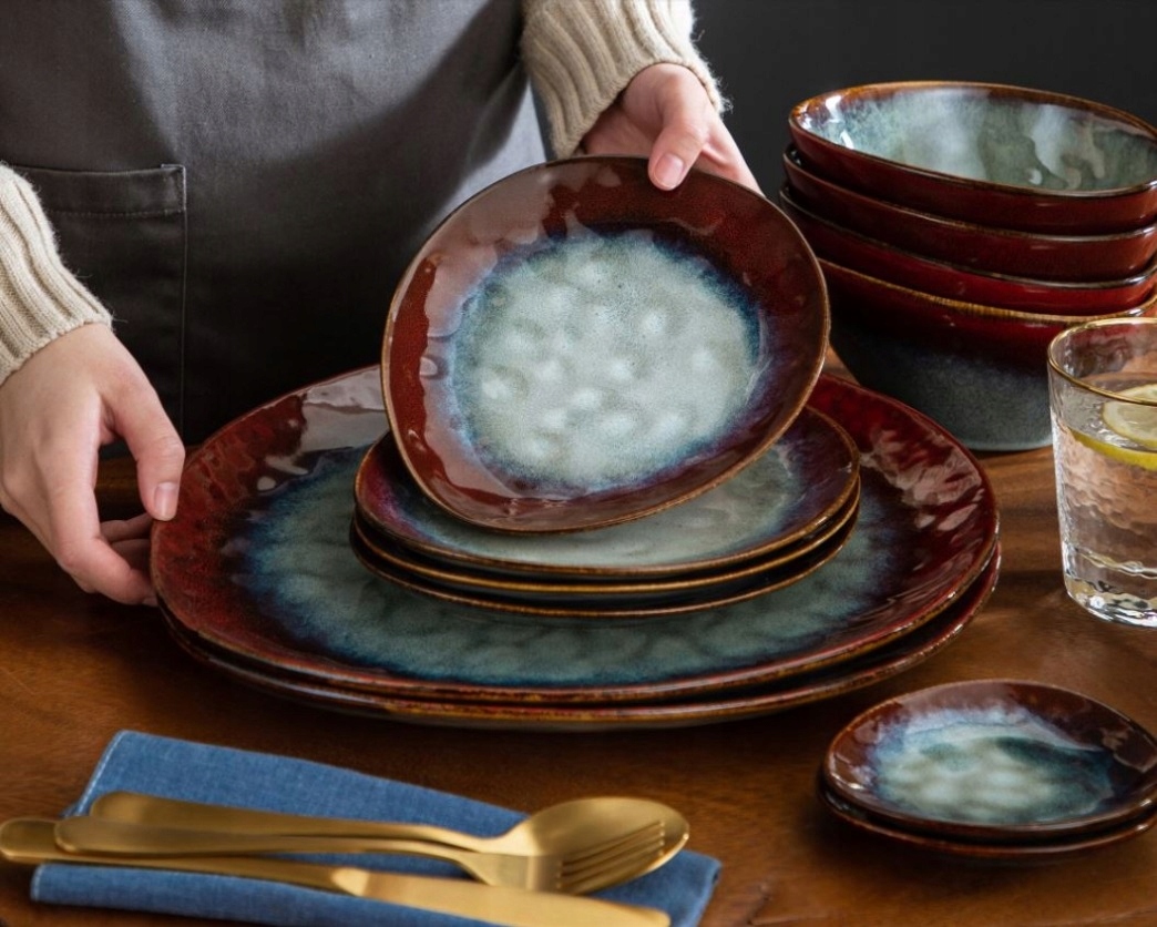 Zastawa prezentacyjna Vancasso STARRY RED 22 szt Rodzaj serwisu obiadowy