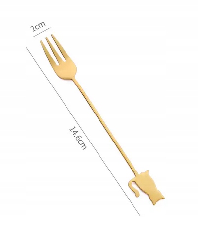 WIDELEC WIDELCZYK KOT KOTEK na PREZENT ZŁOTA 1szt Kod producenta 11004