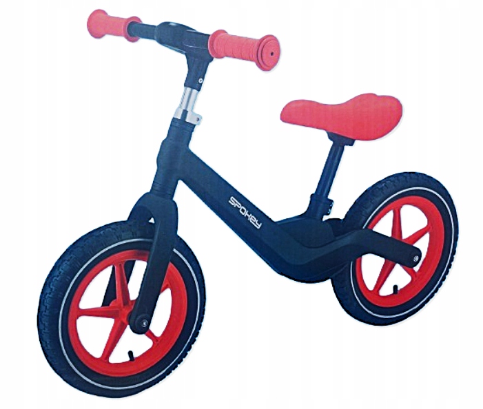 Lekki rowerek biegowy spokey Czerwony 3 6 lat