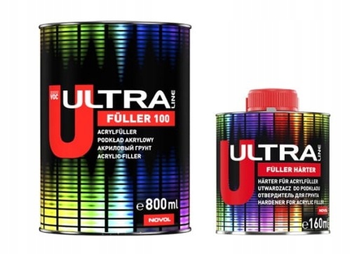 

Novol Ultra Podkład Akrylowy Fuller 100 Biały Kpl