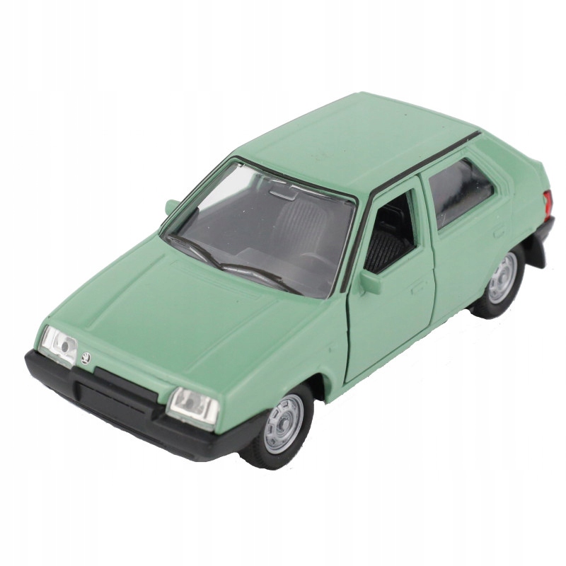 

Metalowy Model 1:34 Skoda Favorit Zielona Welly