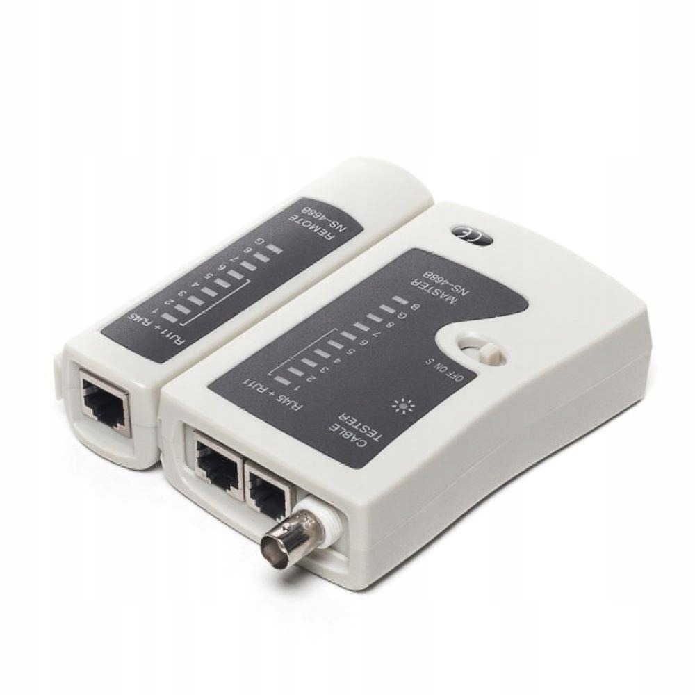 Tester kabli RJ11/RJ12/RJ45 BNC/UTP/FTP/STP Netrack - Sklep, Opinie ...
