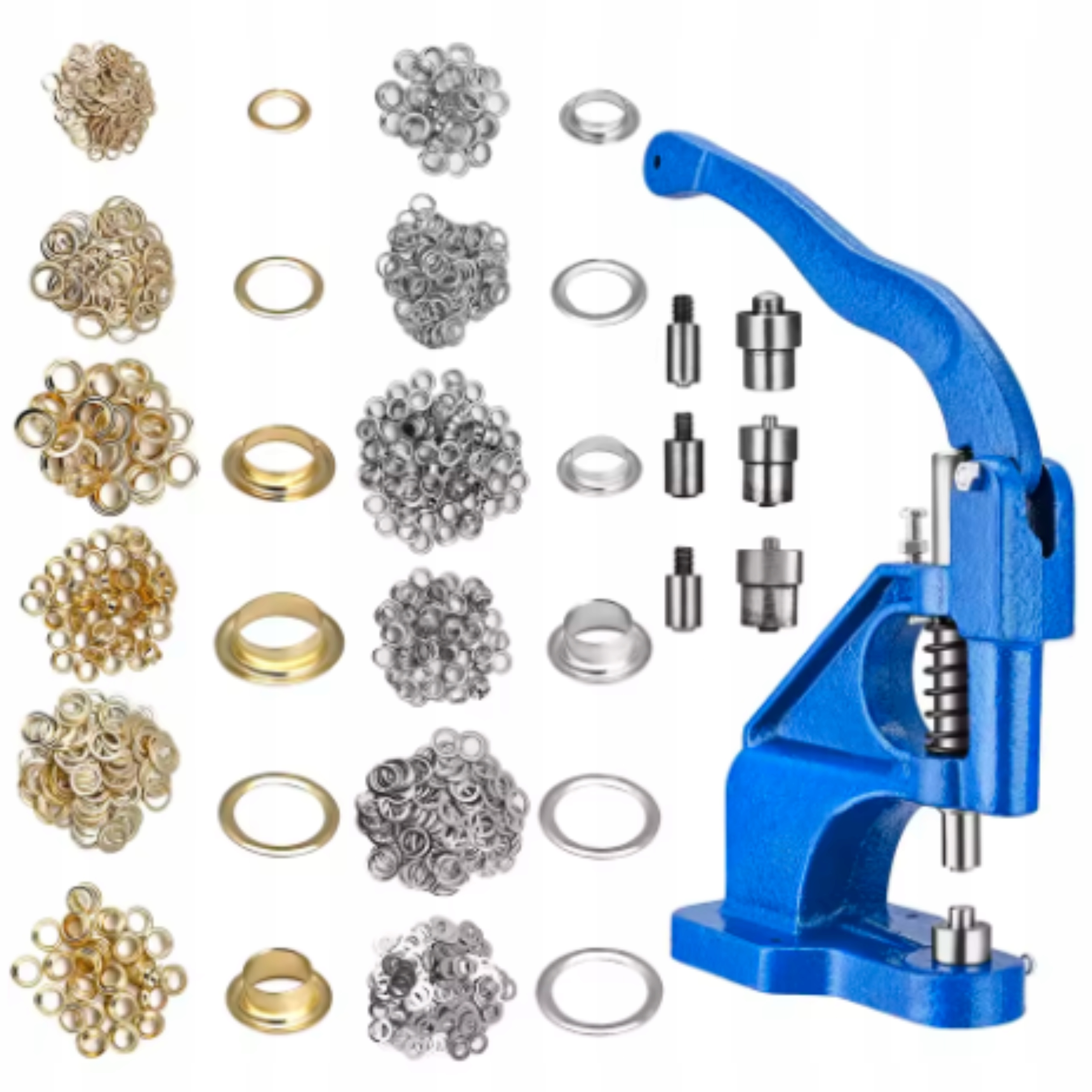 Očka na plachty Bannerů 6 10 12 mm Napaječka Sada 3000 oček Bonus