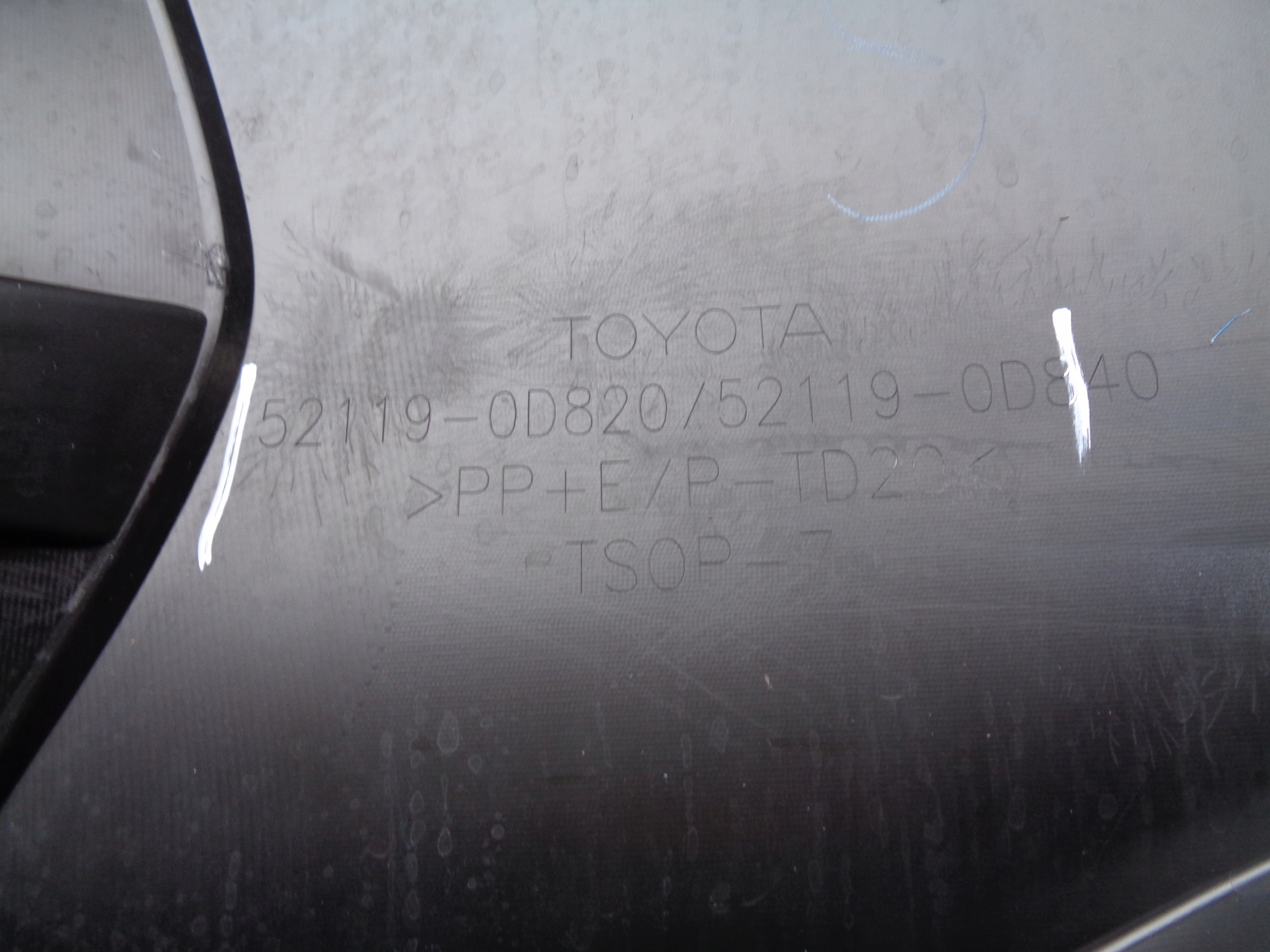 front bumper MAZDA 2 23- LIFT HYBRYDA NR 44630