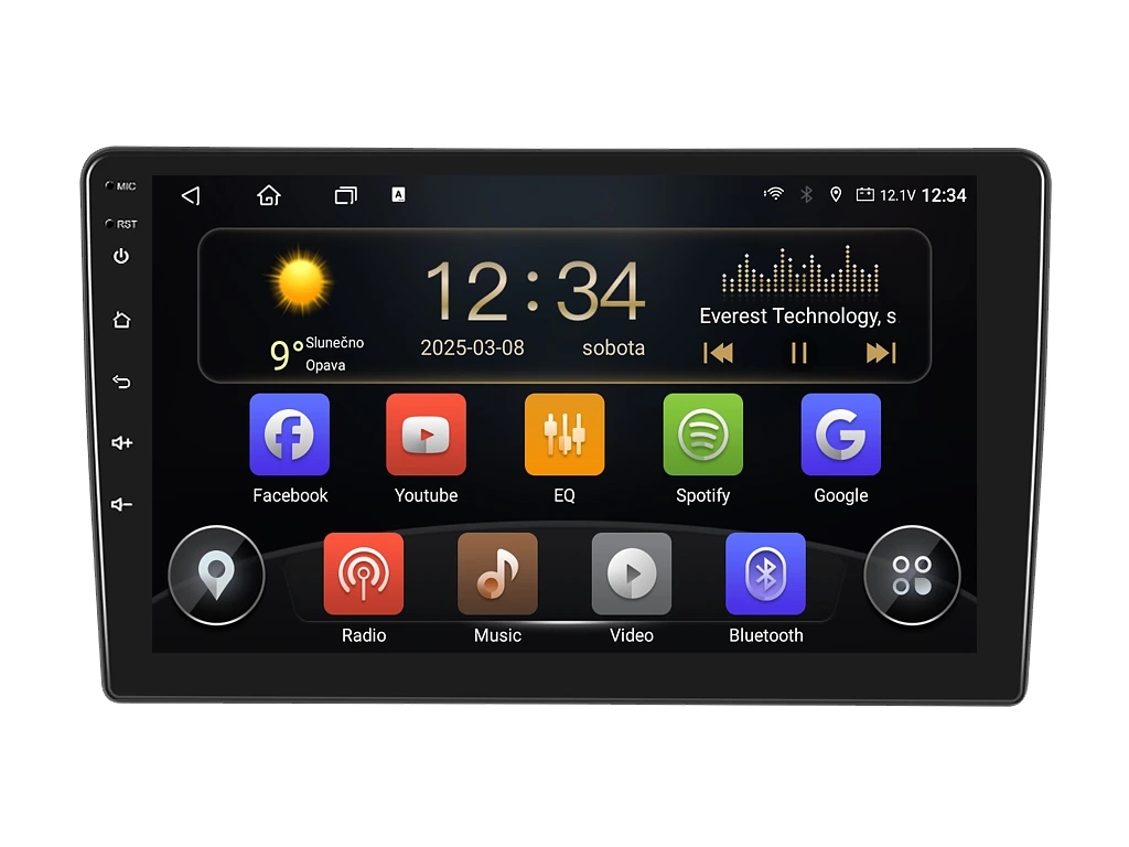 Isudar 2DIN autorádio T72-IEV107 Android, Opel Astra Antara Zafira