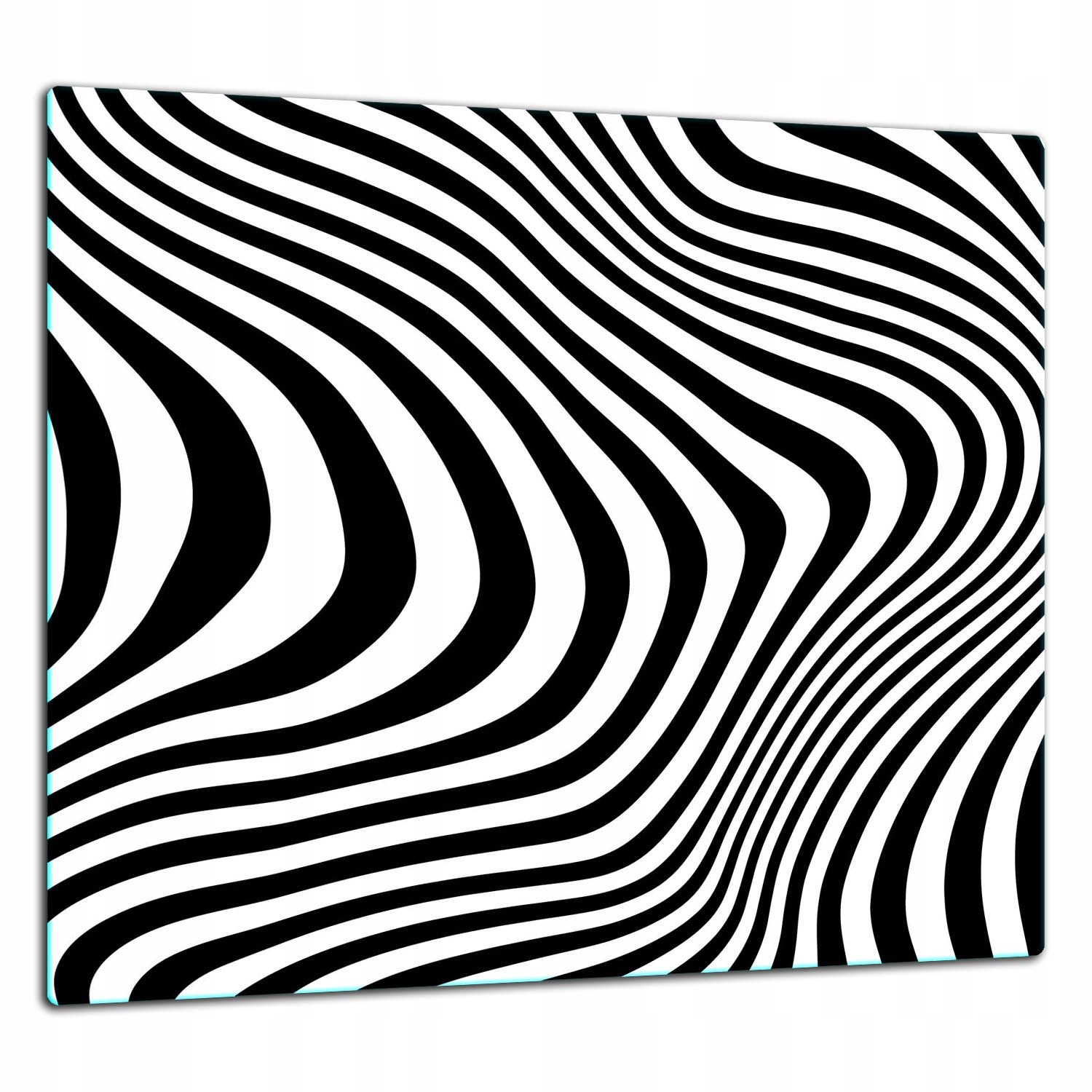 Skleněná Ochranná Deska Panel Lepidlo 65x60 Vzor Lacobel 7v1