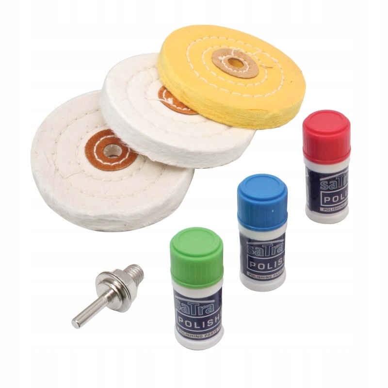 Zestaw Do Polerowania Metali Miękkich 7 elem.