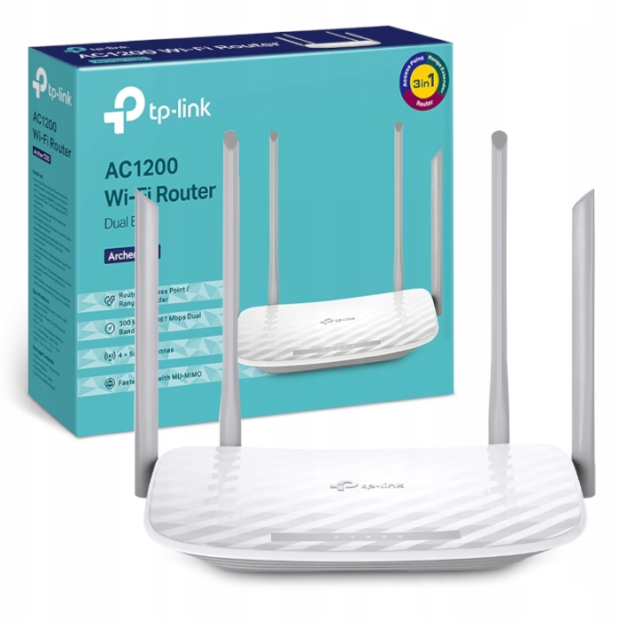 

Router WiFi 5 DualBand TP-Link Archer C50 AC1200