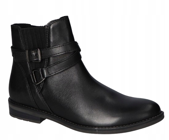 Marco Tozzi Černé Kotníkové Boty Nad Kotník Klasické 38 J3E
