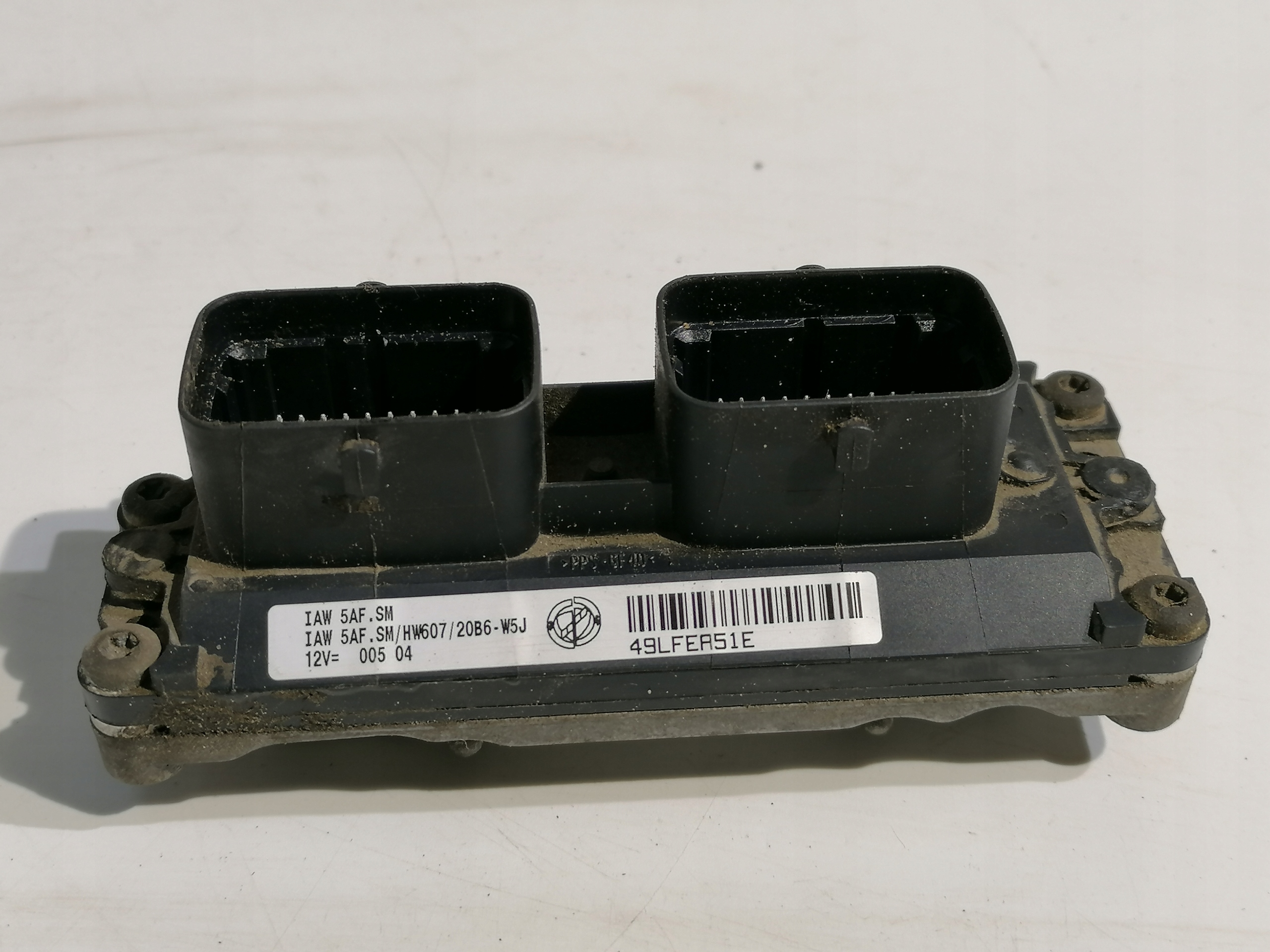Fiat Panda II computer control unit 55193434