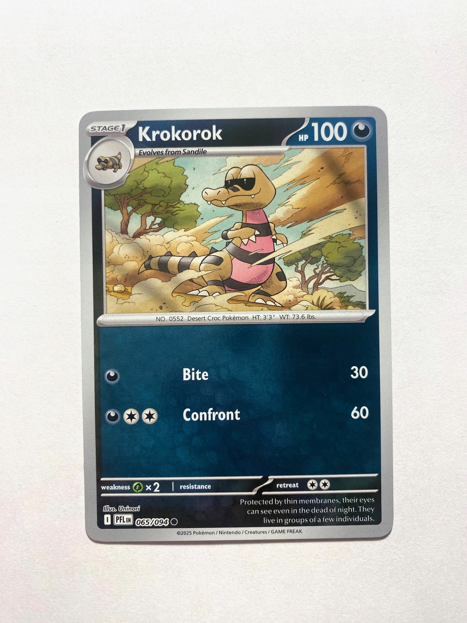 Phantasmal Flames Reverse 065/094 Krokorok