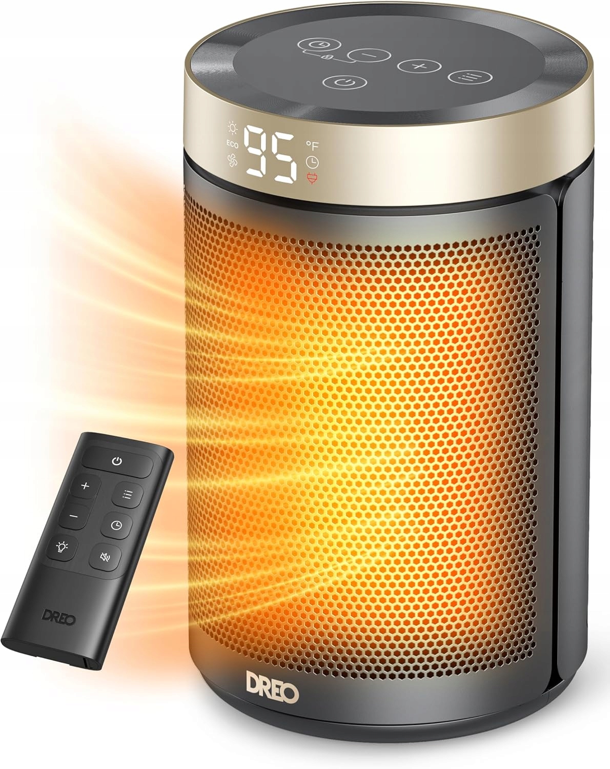 Keramický Elektrický Ohřívač 1500W S Časovačem A Termostatem