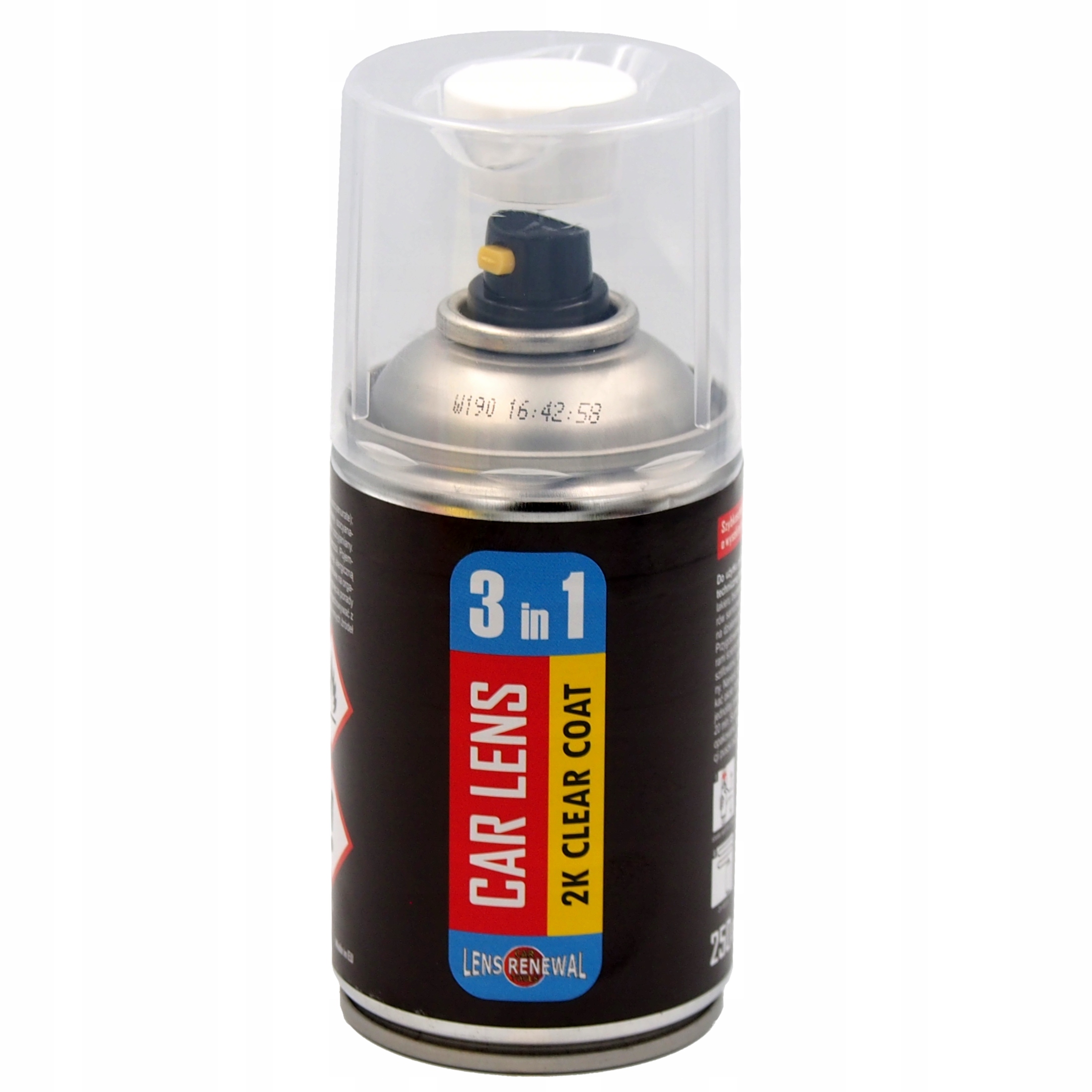 Lakier 2k do renowacji reflektorów lamp auta 3in1 Producent Lens Renewal