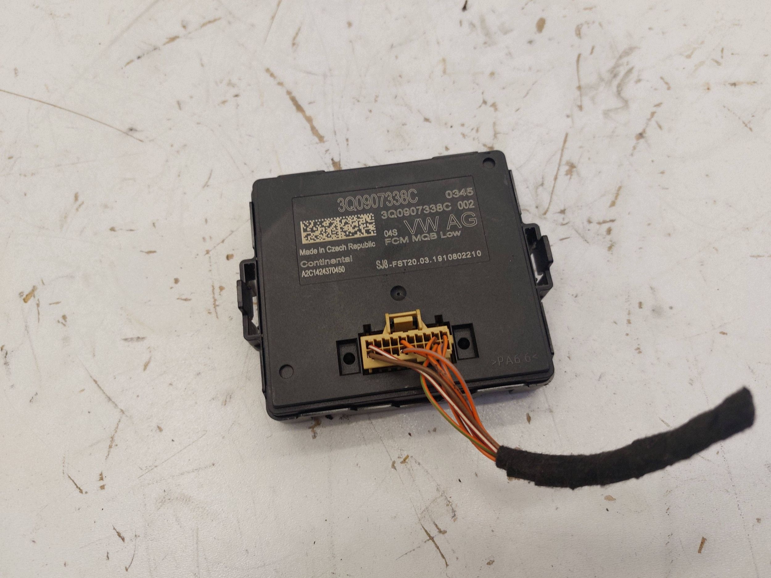 SEAT VW AUDI module control unit GETAWAY 3Q0907530AA 3Q0907530C