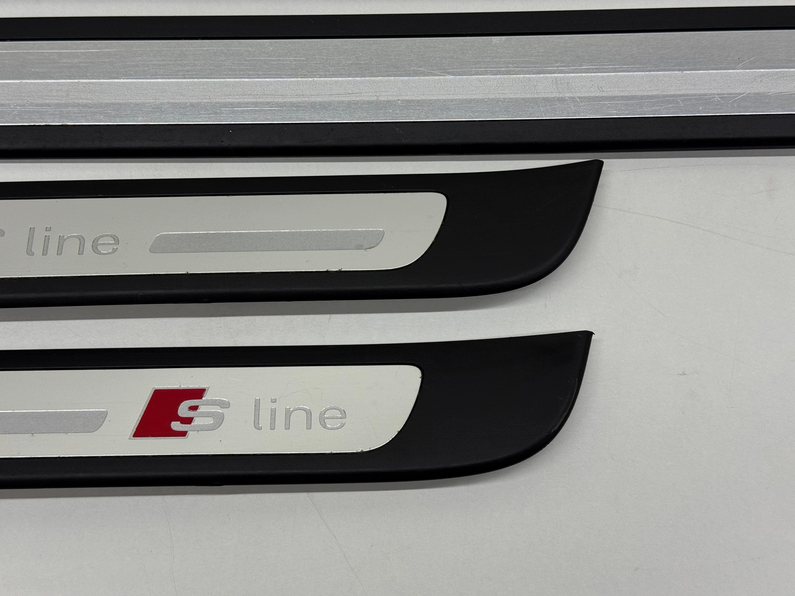 AUDI A6 C7 S-LINE mouldings caps threshold KOMPLET SLINE