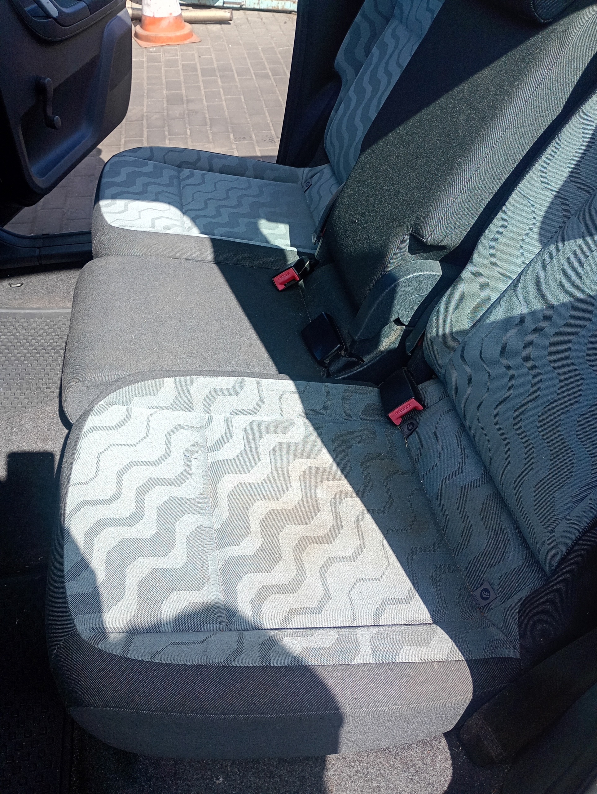 Sitz hinten heck Skoda Roomster FL 06-15