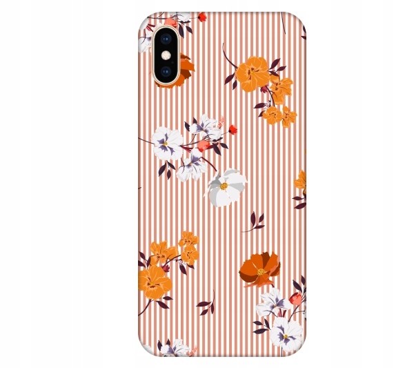 

Etui na telefon iPhone X / Xs Kwiaty vintage wzór
