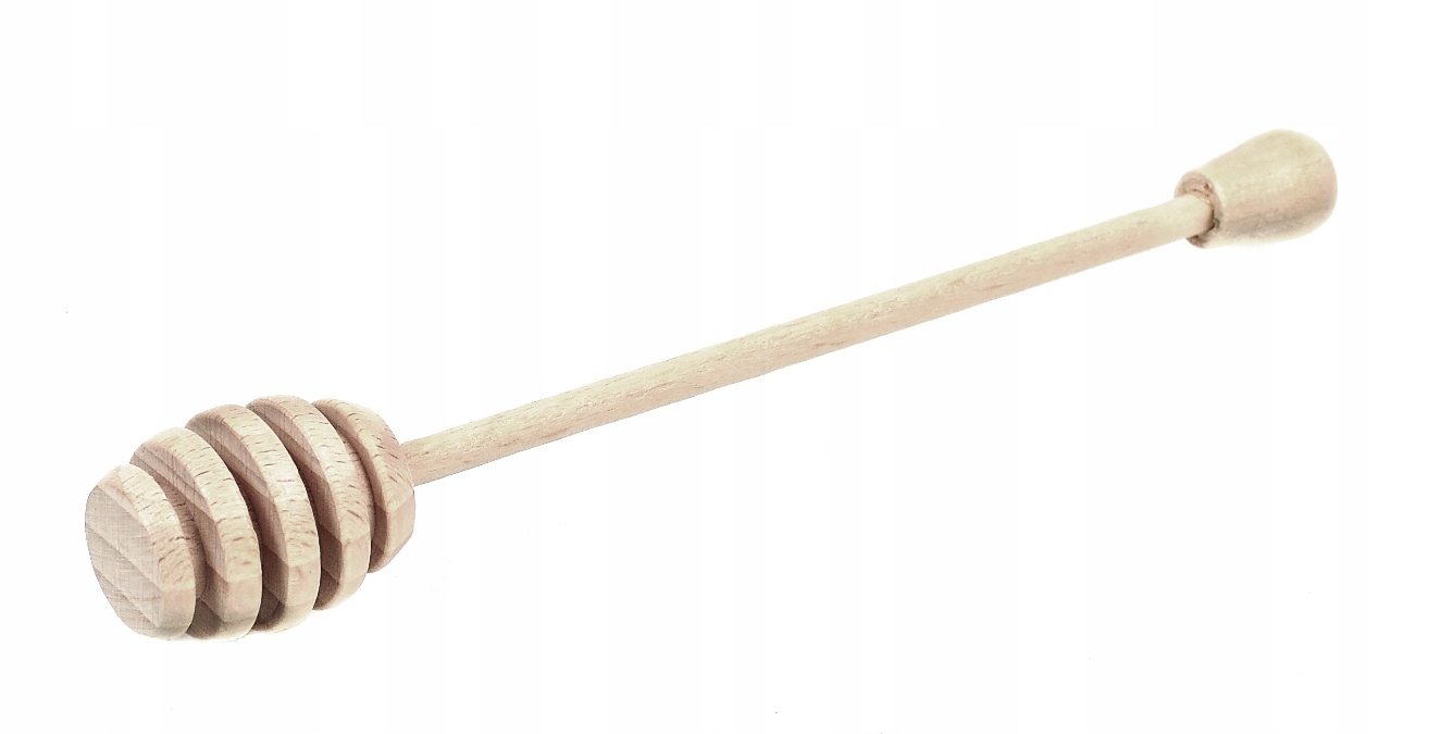 

Drewniany nabierak łyżeczka Miodownik Miód 18CM